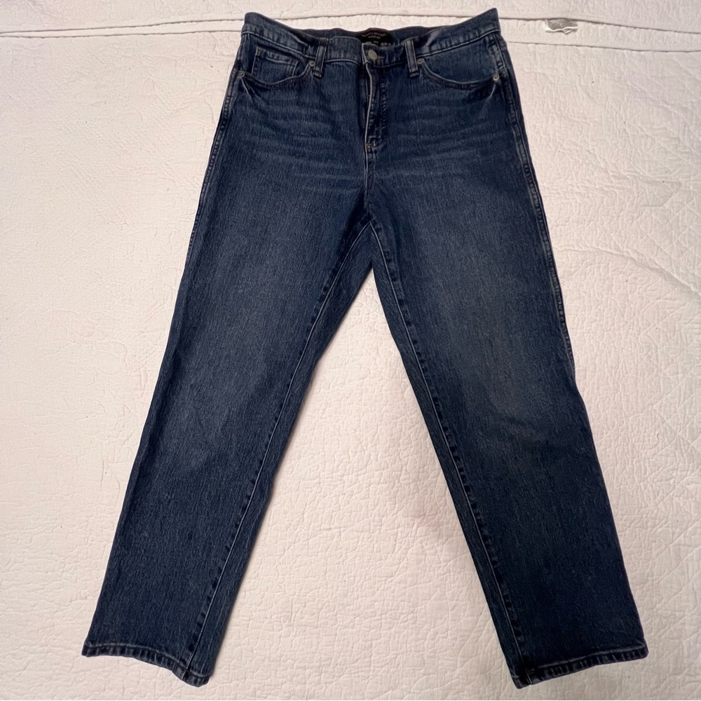 Banana Republic slouch dark wash blue jeans women’s size 29 / 8 with pockets